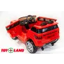 Электромобиль ToyLand Range BBH 118 красный - Фото 6