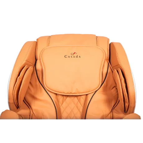 Массажное кресло с анти-стресс системой Casada Braintronics BetaSonic 2 янтарно-бежевый - Фото 3