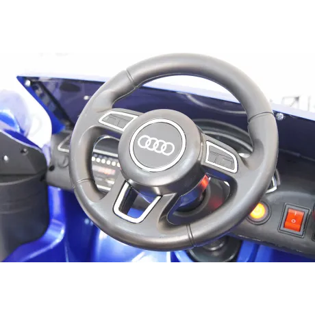 Электромобиль RiverToys AUDI Q5 Blue - Фото 31