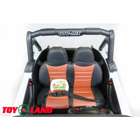 Электромобиль ToyLand Багги ХМХ603 4х4 белый - Фото 4