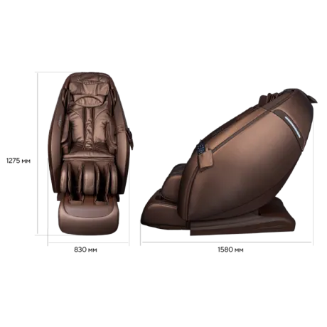 Массажное кресло Ergonova Organic 5 Espresso Brown - Фото 11