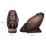 Массажное кресло Ergonova Organic 5 Espresso Brown - Фото 11