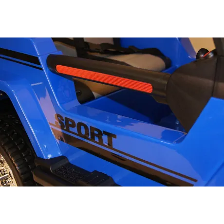Электромобиль RiverToys JEEP T008TT (синий) - Фото 27