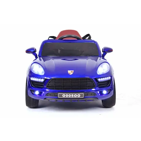 Электромобиль RiverToys Porsche Macan O005OO VIP (синий глянцевый) - Фото 8