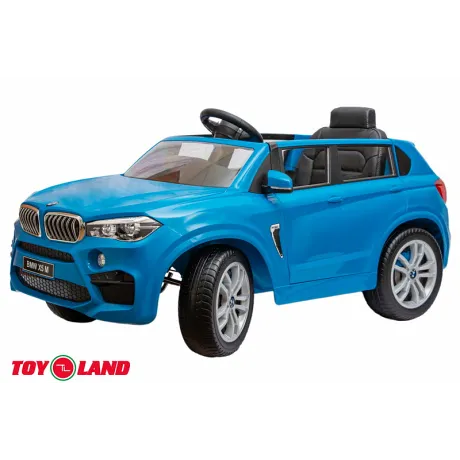 Электромобиль BMW X5M синий