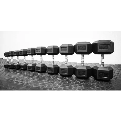 Гантель Stecter шестигранная (гексагональная) 20 кг - Фото 2