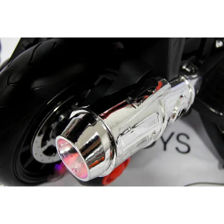 Электромотоцикл RiverToys E222KX красный - Фото 7