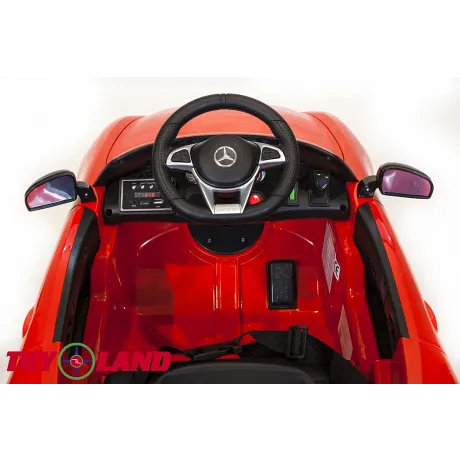 Электромобиль ToyLand Mercedes-Benz GTR красный - Фото 7