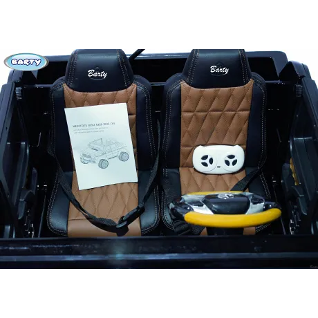 Детский двухместный электромобиль Barty Mercedes-Maybach G650 Landaulet синий - Фото 7