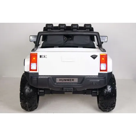 Электромобиль RiverToys HUMMER A777MP White - Фото 4