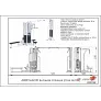 Грузоблочный тренажер Блочная станция с кроссовером стек 4 х 100 кг ARMS AR091х4х100 - Фото 2
