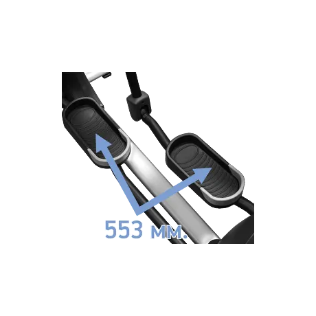 Эллиптический тренажер Bronze Gym E1001 PRO - Фото 3