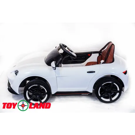 Электромобиль ToyLand Porsche Sport QLS 8988 белый - Фото 4
