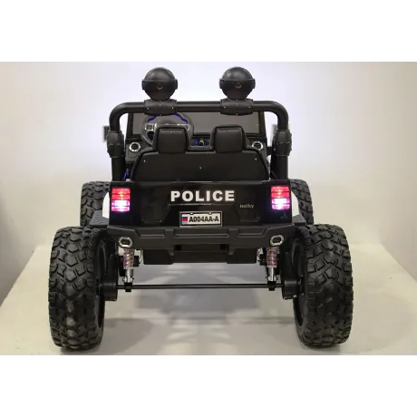 Электромобиль RiverToys Jeep A004AA-А Police - Фото 5