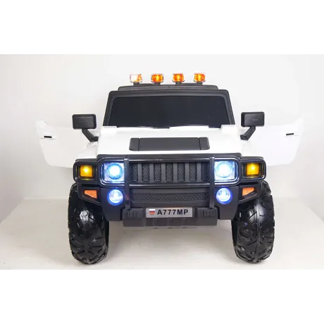 Электромобиль RiverToys HUMMER A777MP White - Фото 9