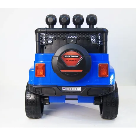 Электромобиль RiverToys JEEP T008TT (синий) - Фото 13
