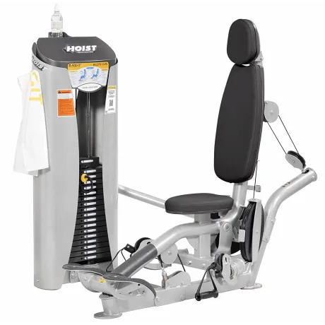 Бицепс сидя HOIST ROC-IT RS-1102 серебряный/синий - Фото 16