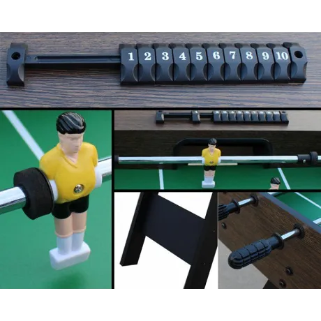 Настольный футбол (кикер) «Stuttgart» (122x61x81см, венге) - Фото 3