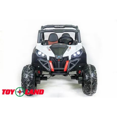 Электромобиль ToyLand Багги ХМХ603 4х4 белый - Фото 2