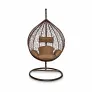 Подвесное кресло KVIMOL KM 0001 малая коричневая корзина - Фото 2