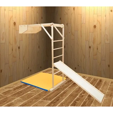 Деревянный игровой комплекс KIDWOOD Жираф. Комплектация СПОРТ - Фото 15