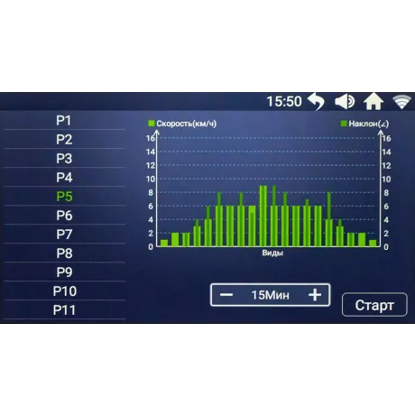 Беговая дорожка Titanium Masters Physiotech TGF TFT - Фото 24