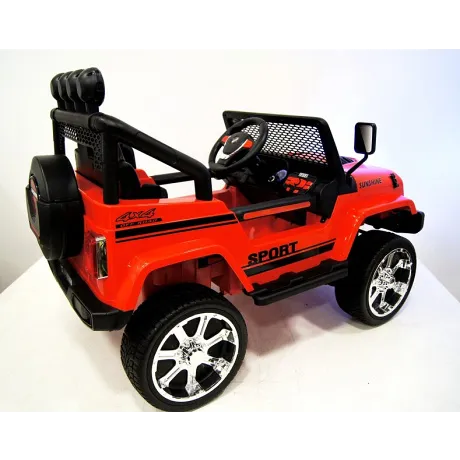 Электромобиль RiverToys JEEP T008TT (красный) - Фото 21