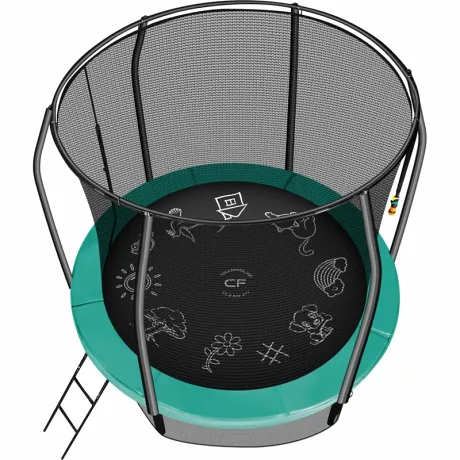 Каркасный батут Clear Fit FamilyHop 8Ft (уценка) - Фото 20