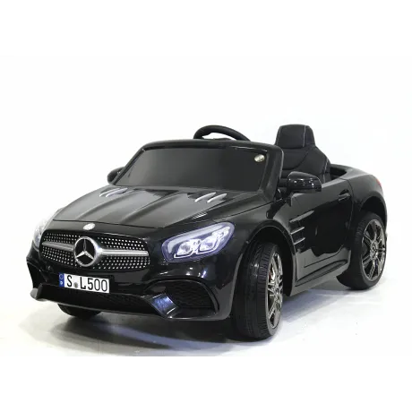 Электромобиль RiverToys MERCEDES-BENZ SL500 (черный) - Фото 2