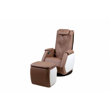 Массажное кресло Casada Smart 5 хаки-белый - Фото 8