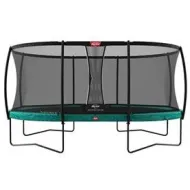 Профессиональный батут BERG Grand Champion Regular 470 Green + защитная сетка Safety Net Deluxe