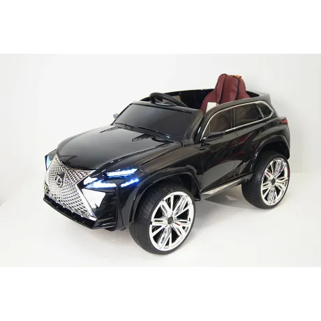 Электромобиль RiverToys Lexus Е111КХ BLACK-GLANEC