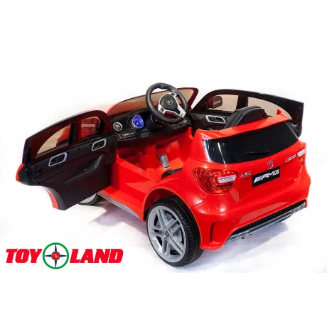 Электромобиль ToyLand Mercedes-Benz A45 красный - Фото 6