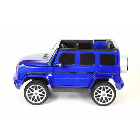Электромобиль RiverToys Mercedes-Benz G63 T999TT (синий глянец) - Фото 5