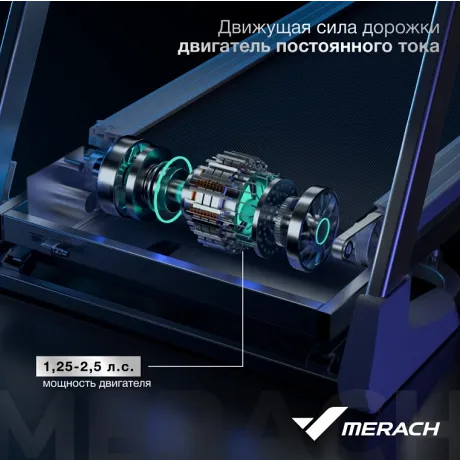 Беговая дорожка домашняя MERACH X1C10 - Фото 5