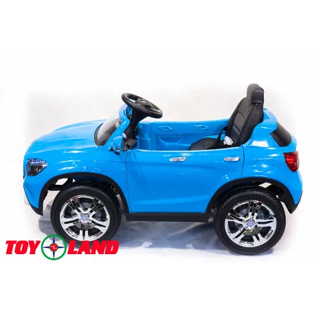 Детский электромобиль Toyland Mercedes-Benz GLA синий - Фото 5