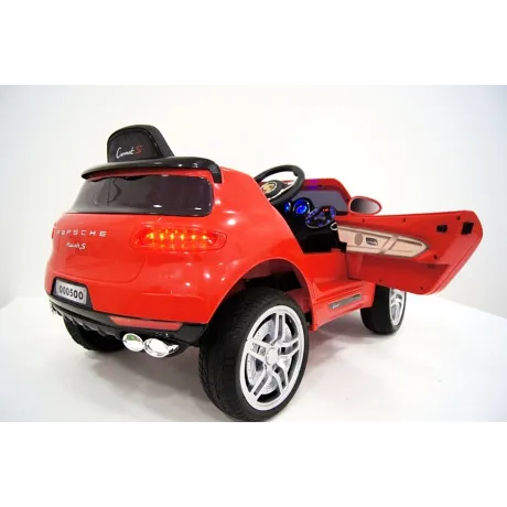 Электромобиль RiverToys Porsche Macan O005OO VIP (красный) - Фото 10