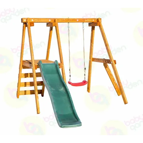 Качели Babygarden с горкой 1.75м
