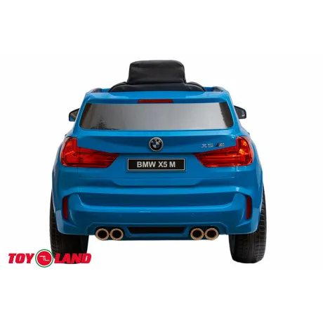 Электромобиль BMW X5M синий - Фото 4