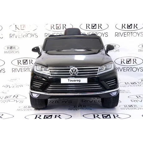 Электромобиль RiverToys VOLKSWAGEN TOUAREG Black - Фото 2