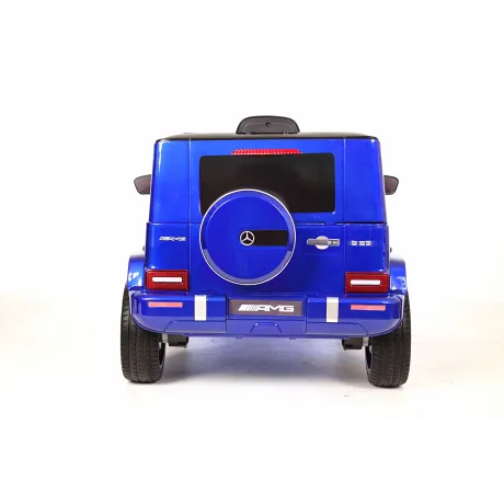 Электромобиль RiverToys Mercedes-Benz G63 T999TT (синий глянец) - Фото 8
