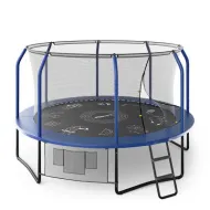 Спортивный батут UNIX line SUPREME GAME 12 ft (blue)