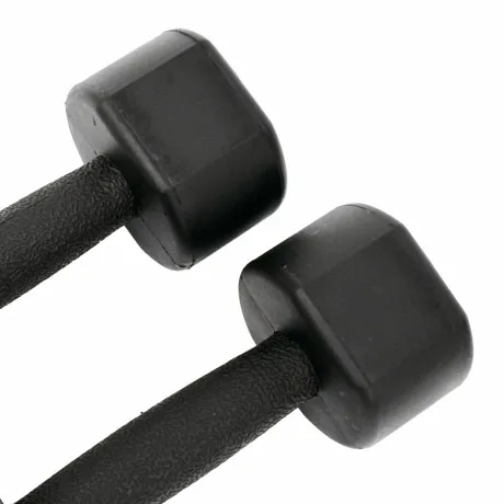 Набор термополиуретановых гантелей Bronze Gym, 1-10 кг - 10 пар, шаг 1 кг - Фото 6