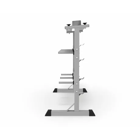 Стойка для хранения дисков 25/26 мм, грифов и гантелей DFC D100053 - Фото 3