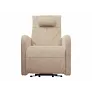 Массажное кресло реклайнер с подъемом FUJIMO LIFT Compact F3005 FLFK Ваниль (Sakura 4) - Фото 2