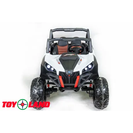 Электромобиль ToyLand Багги ХМХ603 4х4 белый - Фото 3