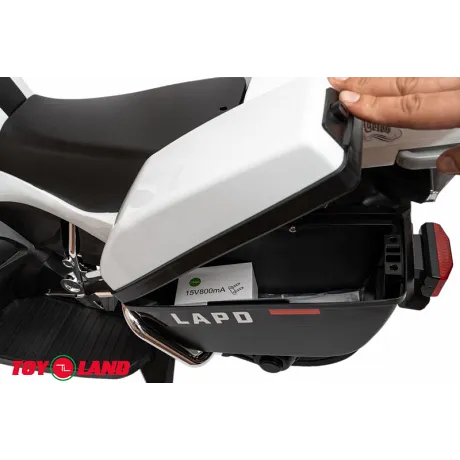 Электромотоцикл Moto Police BMW R 1200 RT-P белый - Фото 5