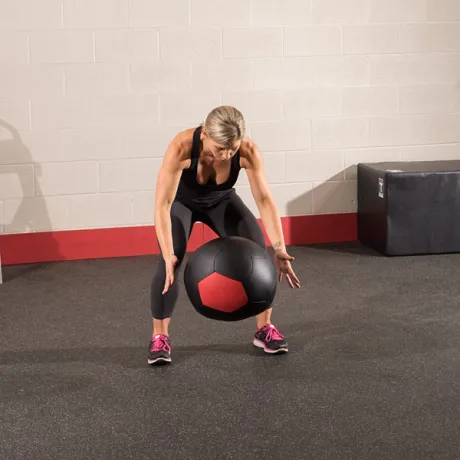 Тренировочный мяч мягкий Body Solid WALL BALL 6,4 кг (14lb) - Фото 7