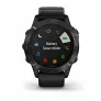 Часы Garmin FENIX 6 Pro черный с черным ремешком - Фото 7