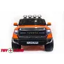 Детский электромобиль ToyLand TOYOTA TUNDRA MINI оранжевый - Фото 2